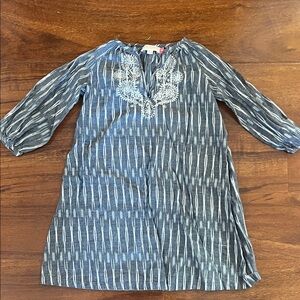 Pink Chicken Chambray Dress